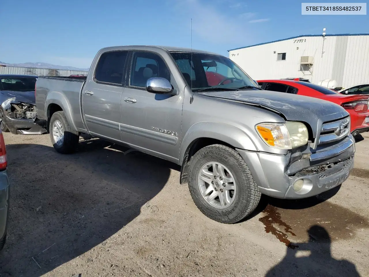 2005 Toyota Tundra Double Cab Sr5 VIN: 5TBET34185S482537 Lot: 48827925