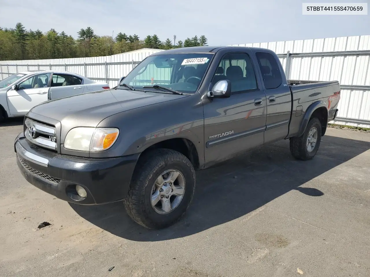 2005 Toyota Tundra Access Cab Sr5 VIN: 5TBBT44155S470659 Lot: 56447155