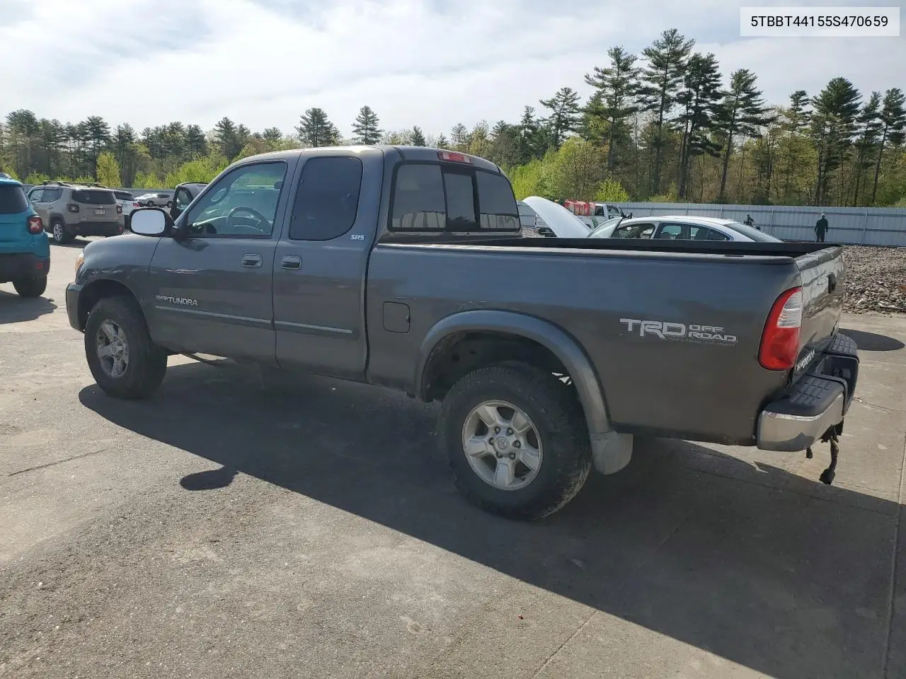 2005 Toyota Tundra Access Cab Sr5 VIN: 5TBBT44155S470659 Lot: 56447155