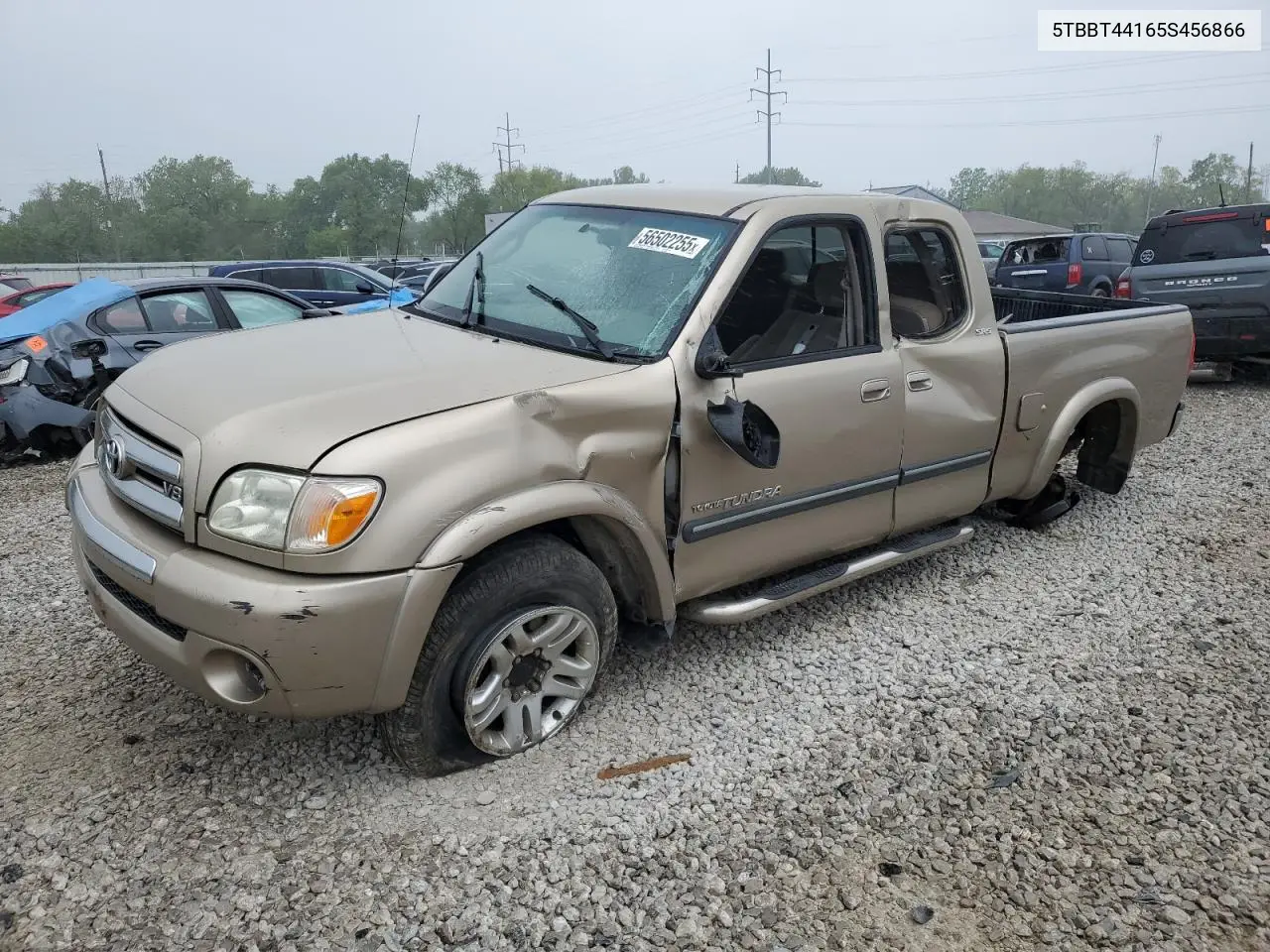 2005 Toyota Tundra Access Cab Sr5 VIN: 5TBBT44165S456866 Lot: 56502255