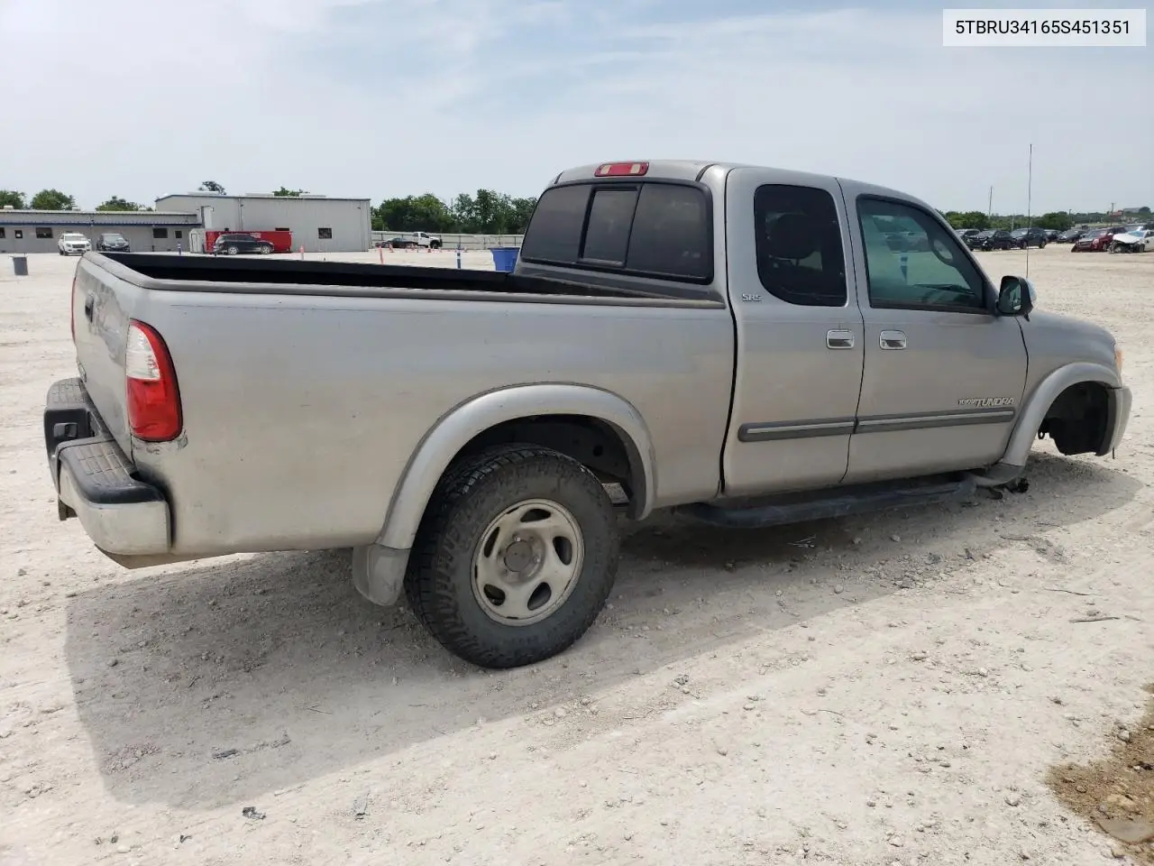 2005 Toyota Tundra Access Cab Sr5 VIN: 5TBRU34165S451351 Lot: 56577705