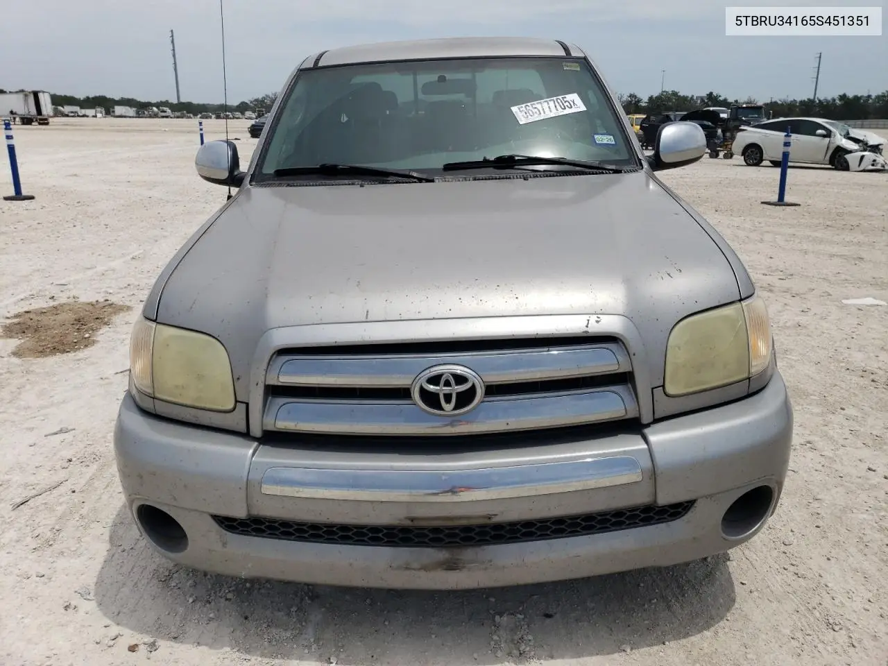 2005 Toyota Tundra Access Cab Sr5 VIN: 5TBRU34165S451351 Lot: 56577705