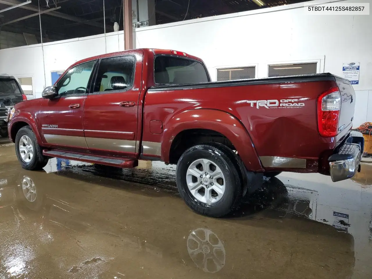 2005 Toyota Tundra Double Cab Sr5 VIN: 5TBDT44125S482857 Lot: 56684535
