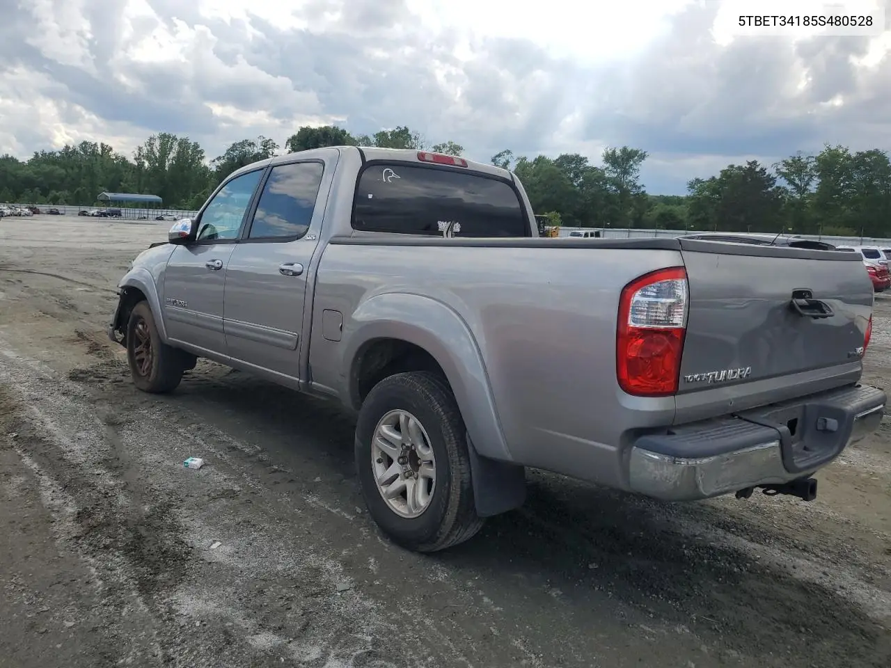 2005 Toyota Tundra Double Cab Sr5 VIN: 5TBET34185S480528 Lot: 56944555