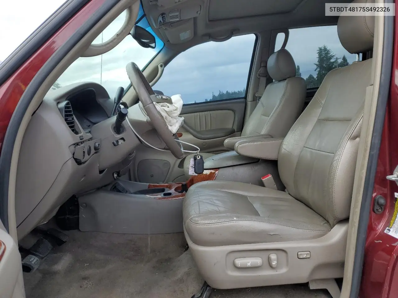 2005 Toyota Tundra Double Cab Limited VIN: 5TBDT48175S492326 Lot: 61964275