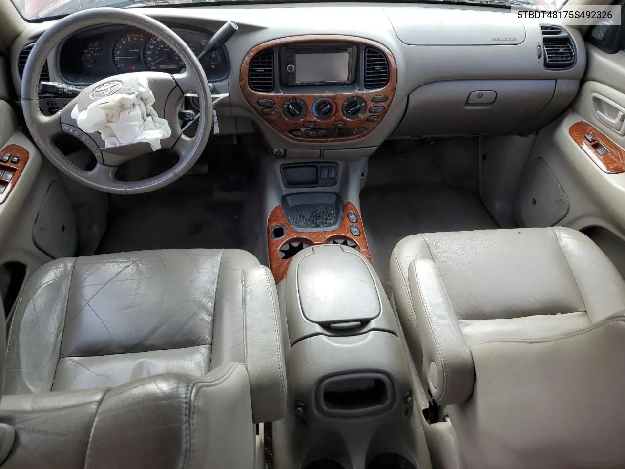 2005 Toyota Tundra Double Cab Limited VIN: 5TBDT48175S492326 Lot: 61964275