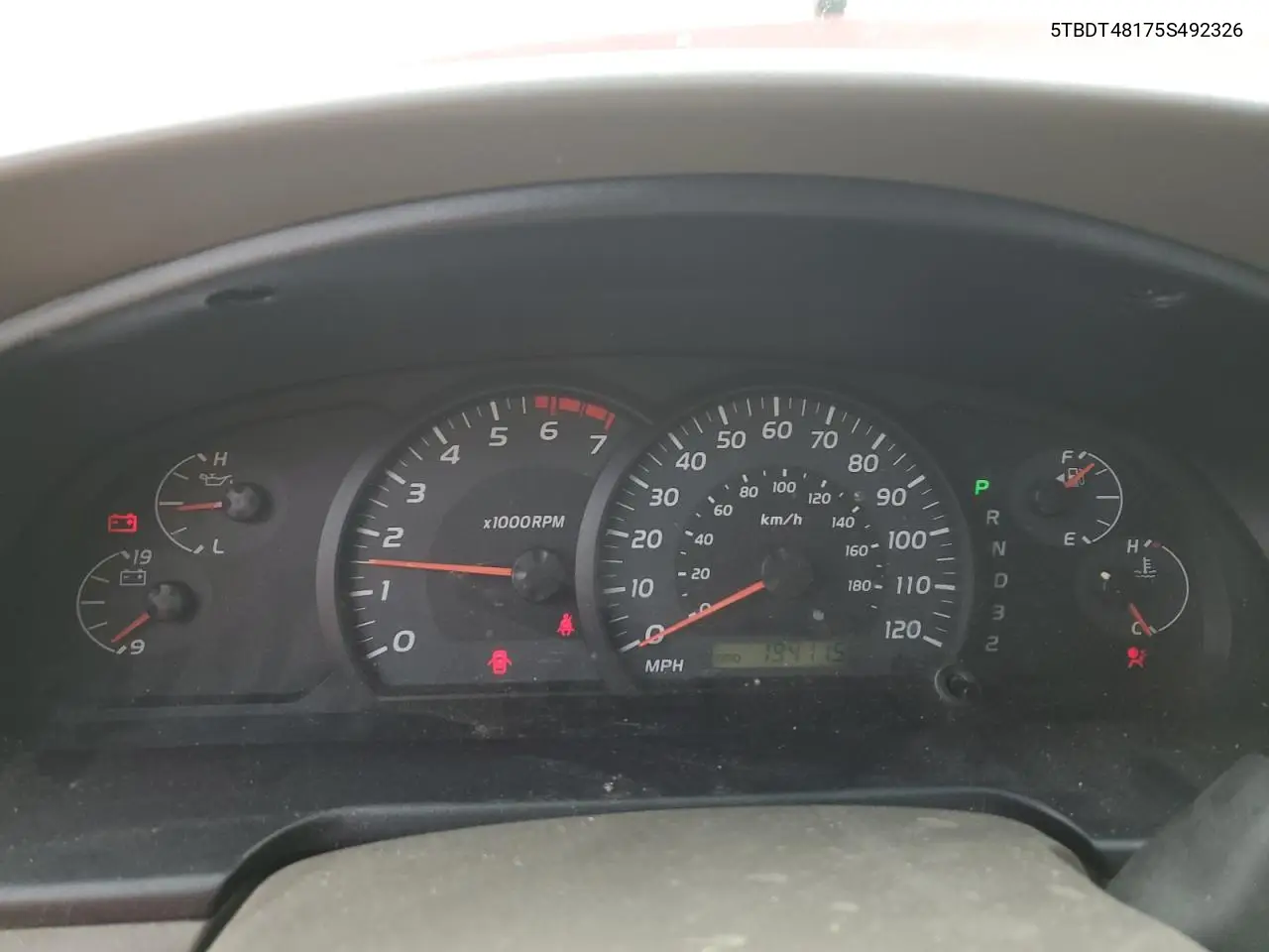 2005 Toyota Tundra Double Cab Limited VIN: 5TBDT48175S492326 Lot: 61964275