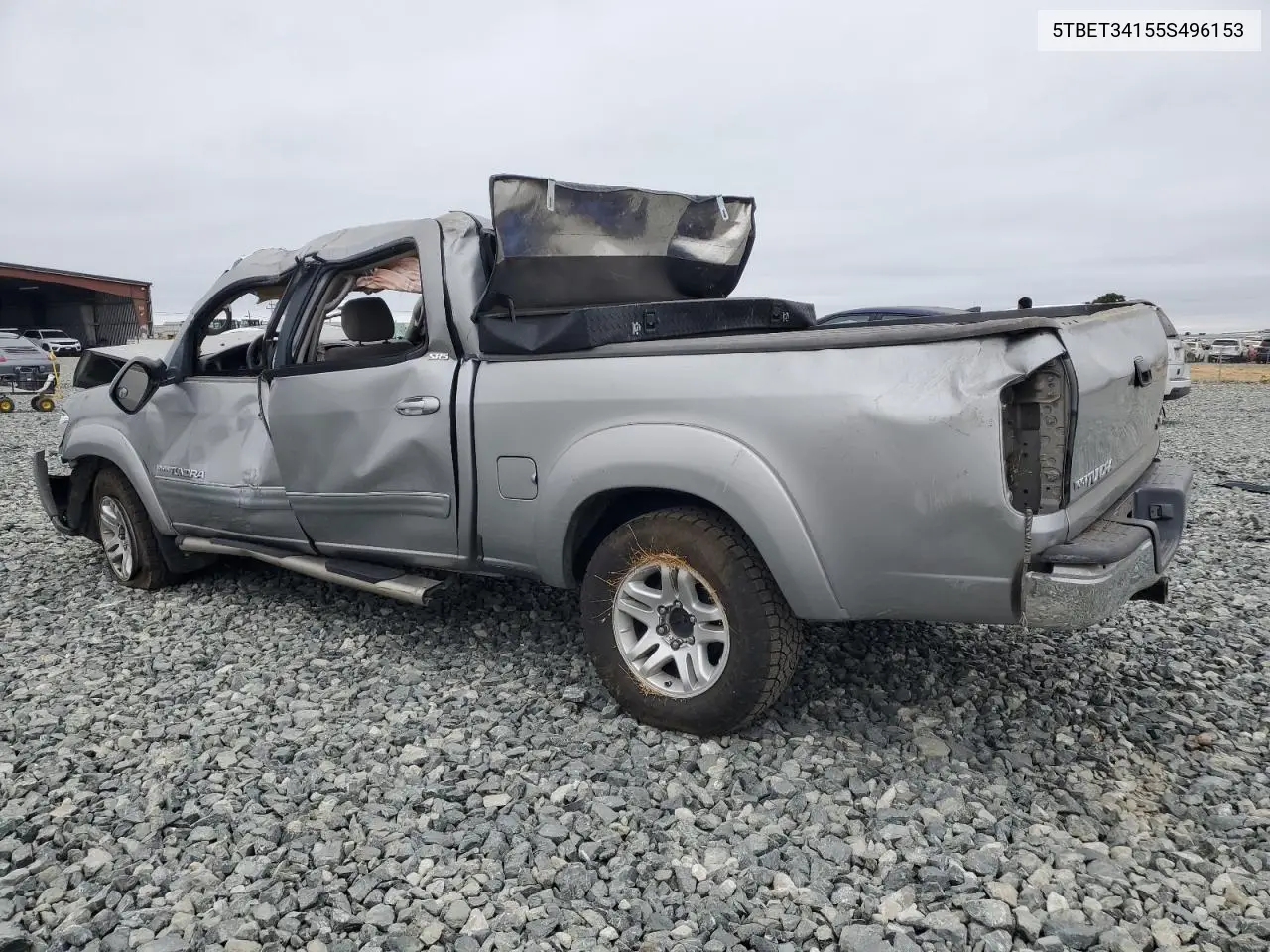 2005 Toyota Tundra Double Cab Sr5 VIN: 5TBET34155S496153 Lot: 62146595