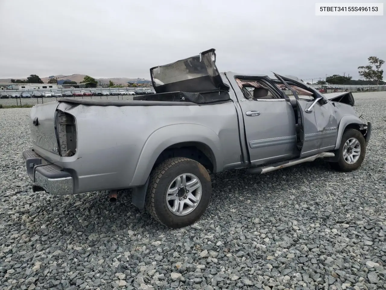 2005 Toyota Tundra Double Cab Sr5 VIN: 5TBET34155S496153 Lot: 62146595
