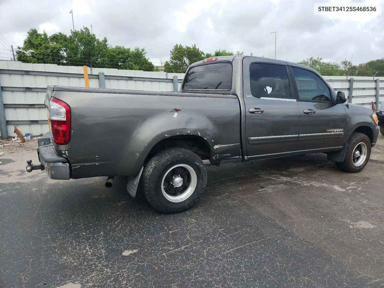 2005 Toyota Tundra Double Cab Sr5 VIN: 5TBET34125S468536 Lot: 62491465