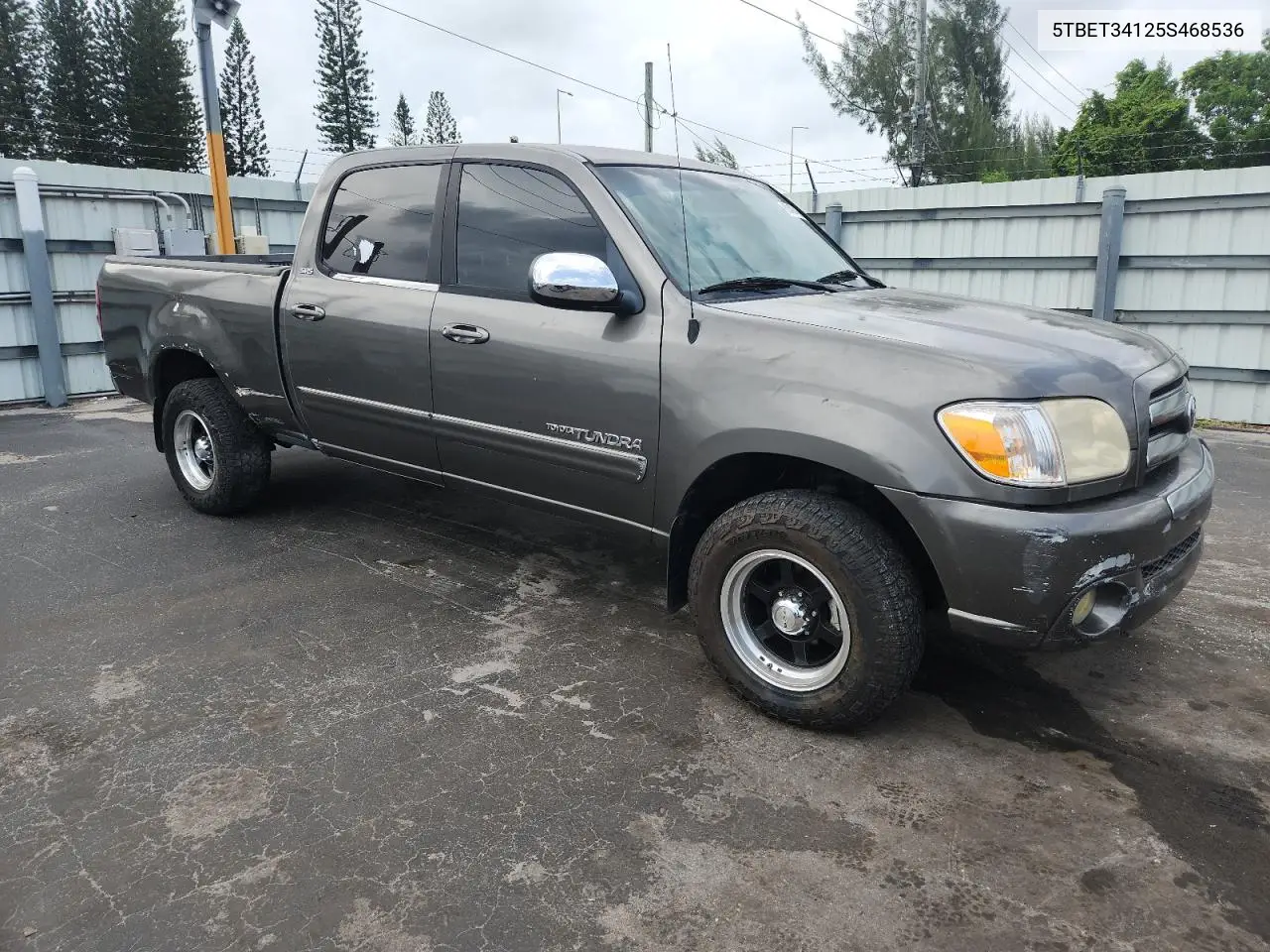 2005 Toyota Tundra Double Cab Sr5 VIN: 5TBET34125S468536 Lot: 62491465