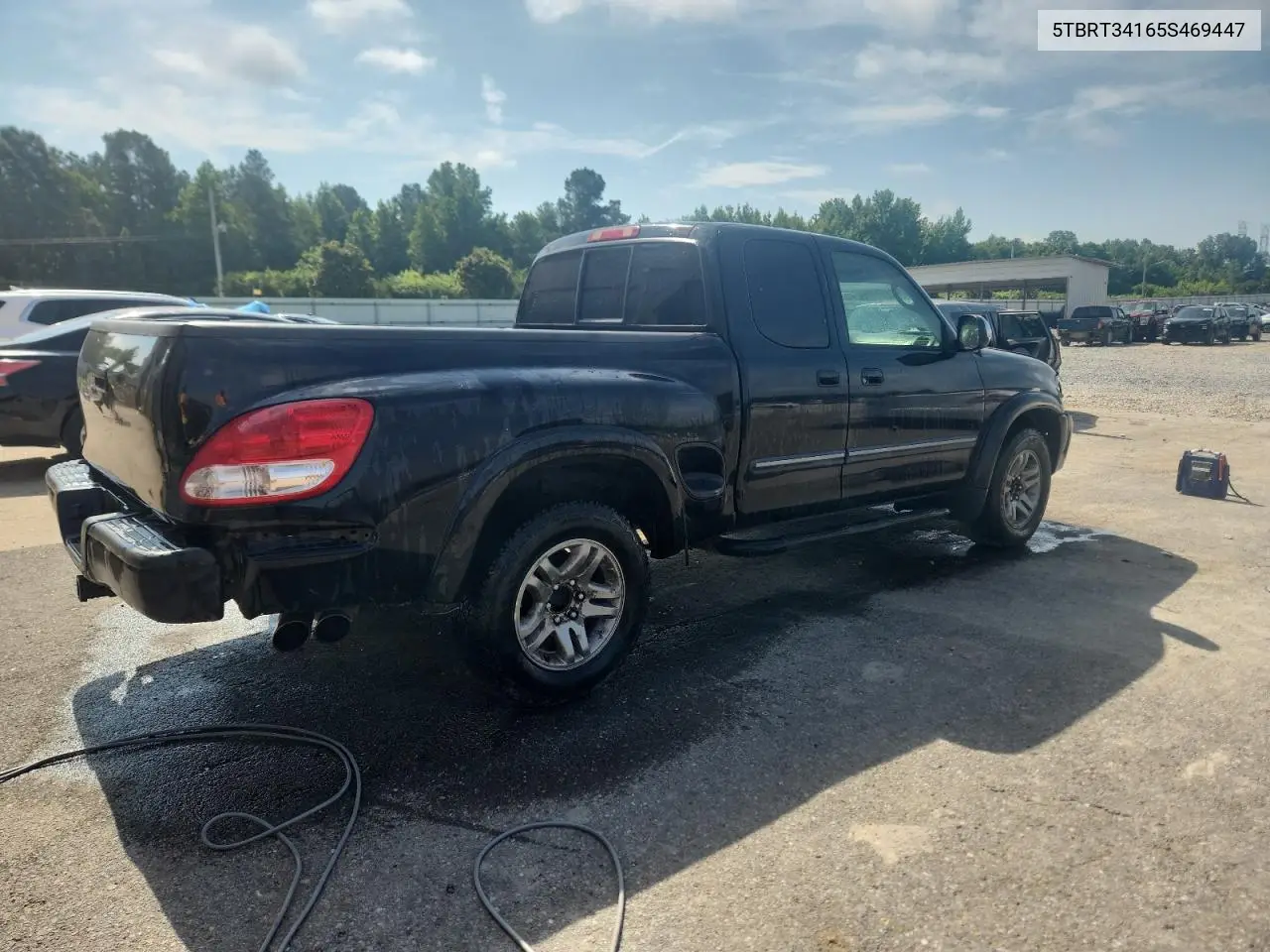 2005 Toyota Tundra Access Cab Sr5 VIN: 5TBRT34165S469447 Lot: 62682075