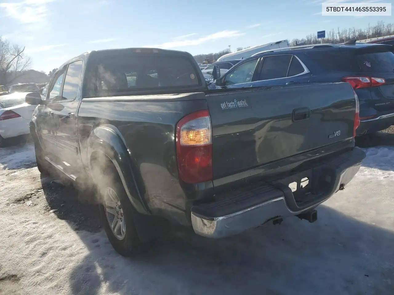 2006 Toyota Tundra Double Cab Sr5 VIN: 5TBDT44146S553395 Lot: 41679775