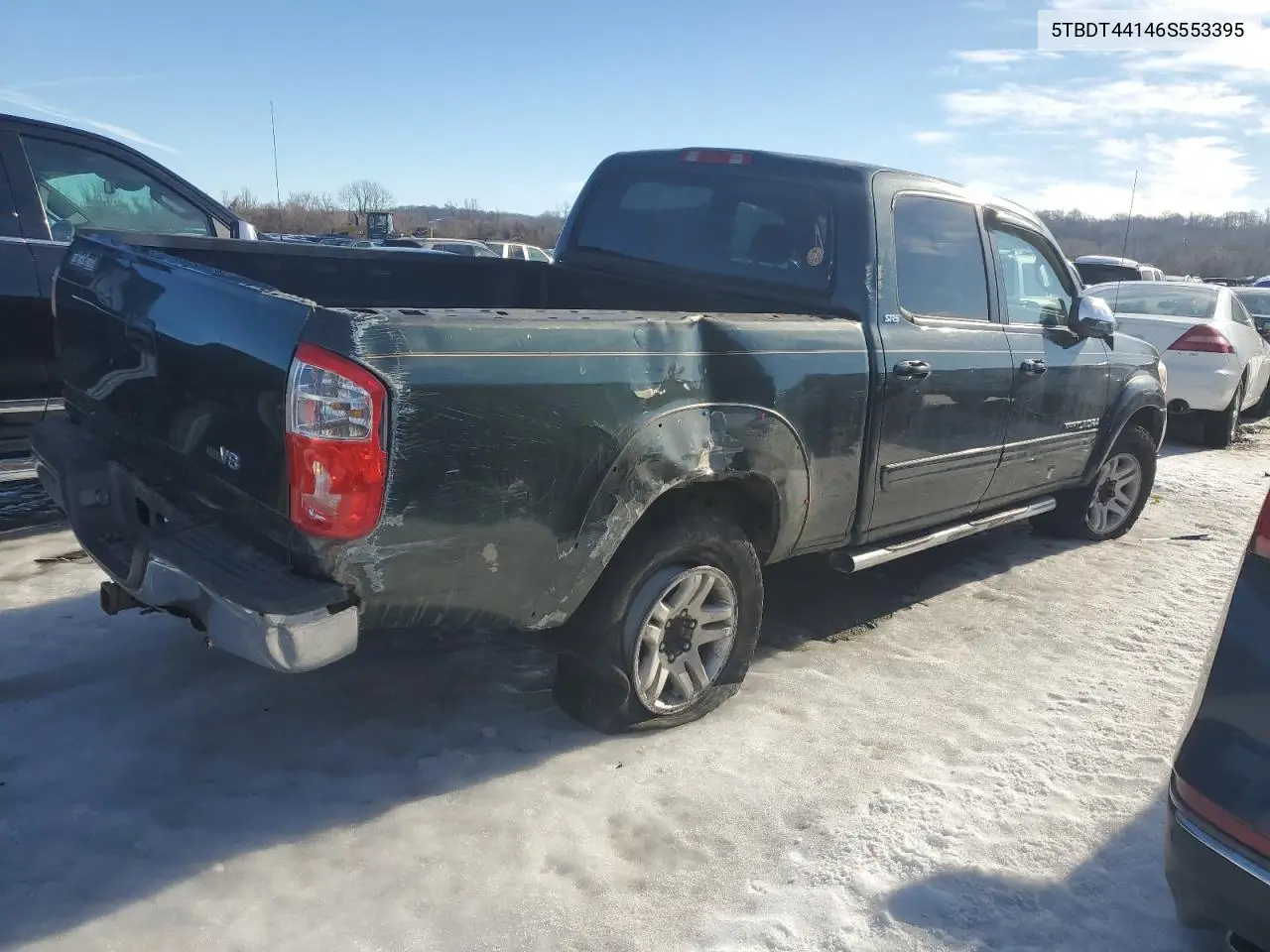 2006 Toyota Tundra Double Cab Sr5 VIN: 5TBDT44146S553395 Lot: 41679775