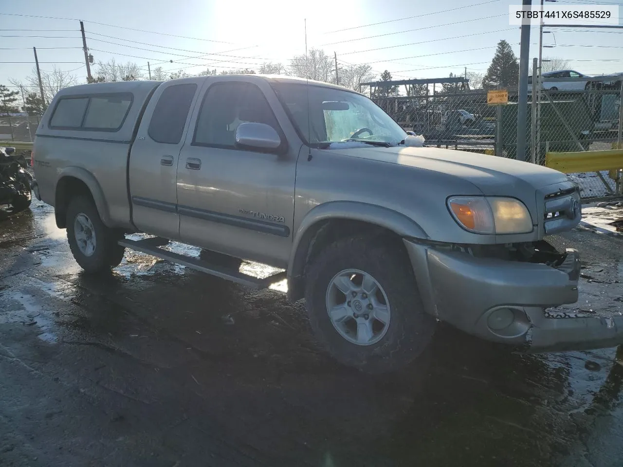2006 Toyota Tundra Access Cab Sr5 VIN: 5TBBT441X6S485529 Lot: 42219895