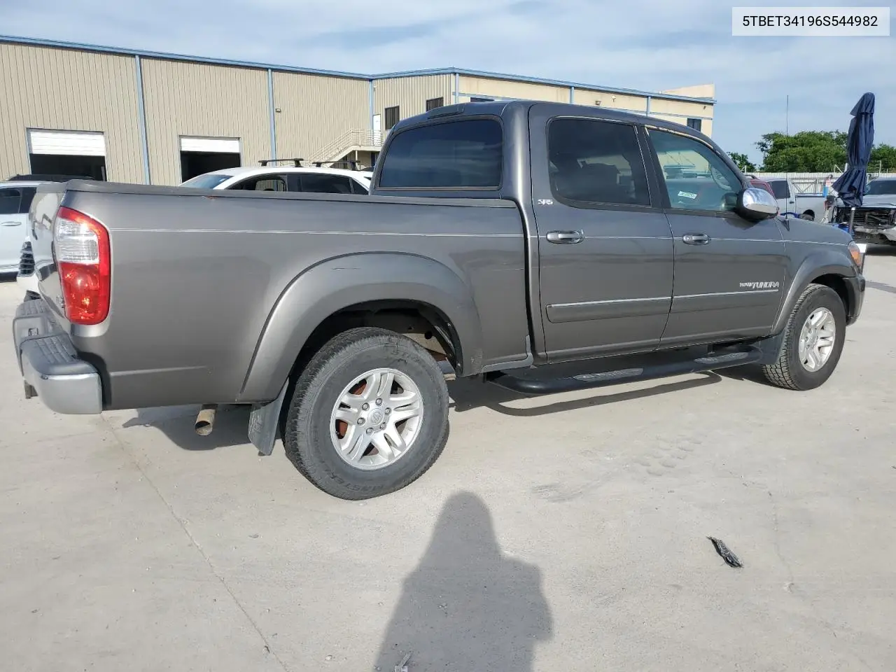2006 Toyota Tundra Double Cab Sr5 VIN: 5TBET34196S544982 Lot: 56369115
