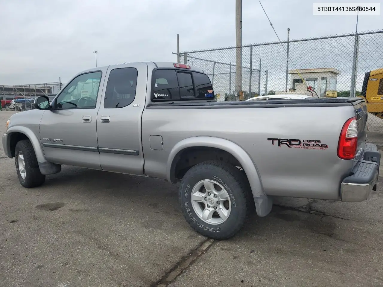 2006 Toyota Tundra Access Cab Sr5 VIN: 5TBBT44136S480544 Lot: 56660895