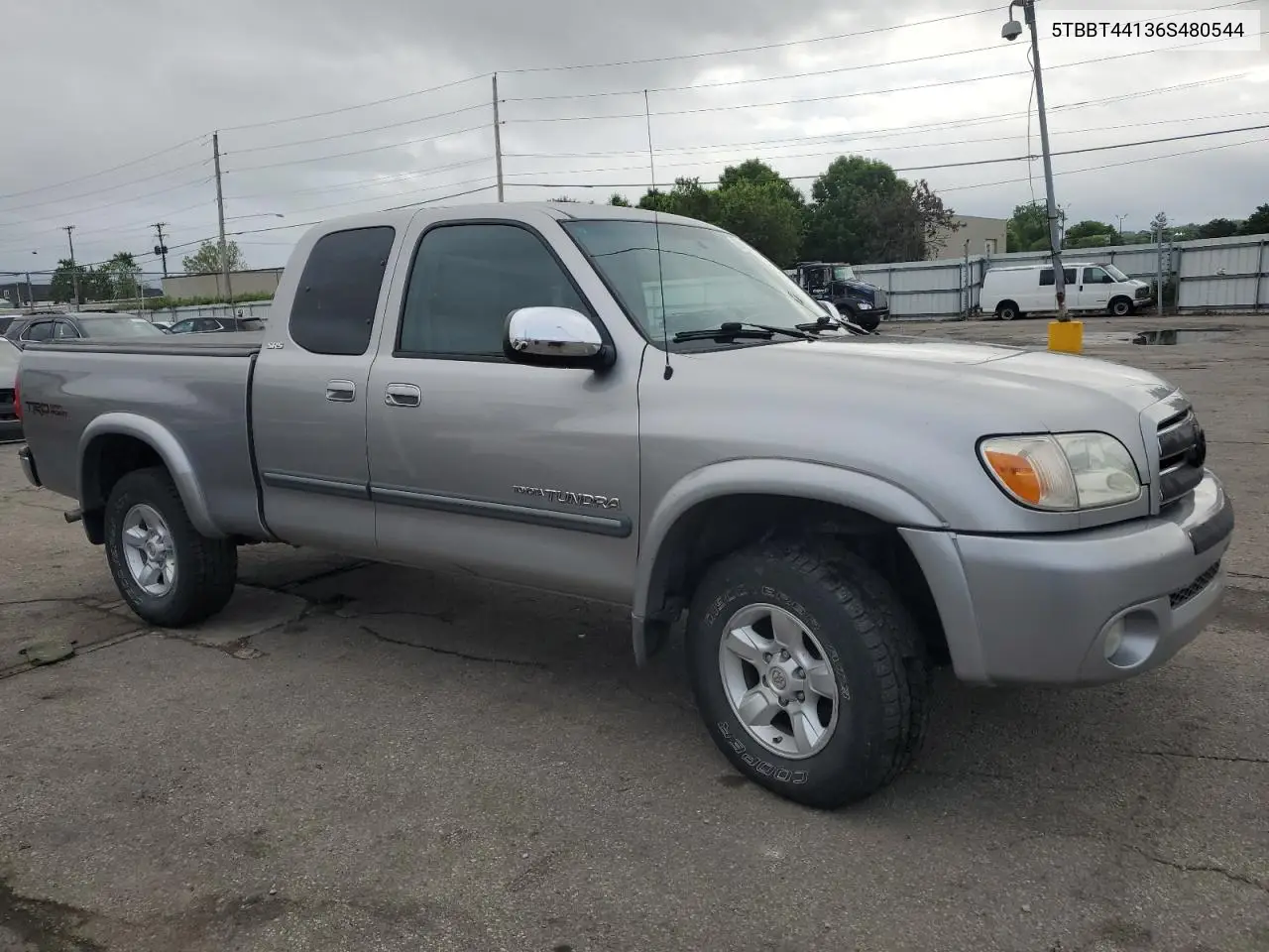 2006 Toyota Tundra Access Cab Sr5 VIN: 5TBBT44136S480544 Lot: 56660895
