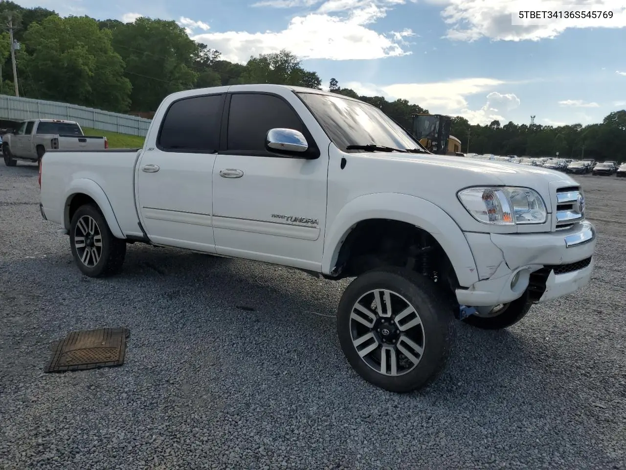 2006 Toyota Tundra Double Cab Sr5 VIN: 5TBET34136S545769 Lot: 57144735