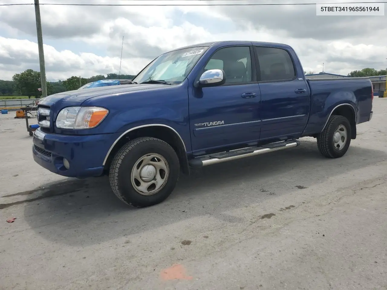 2006 Toyota Tundra Double Cab Sr5 VIN: 5TBET34196S561944 Lot: 57149825