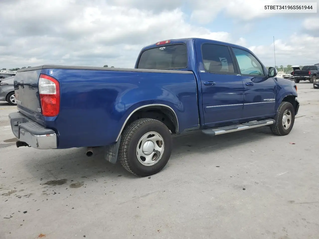 2006 Toyota Tundra Double Cab Sr5 VIN: 5TBET34196S561944 Lot: 57149825