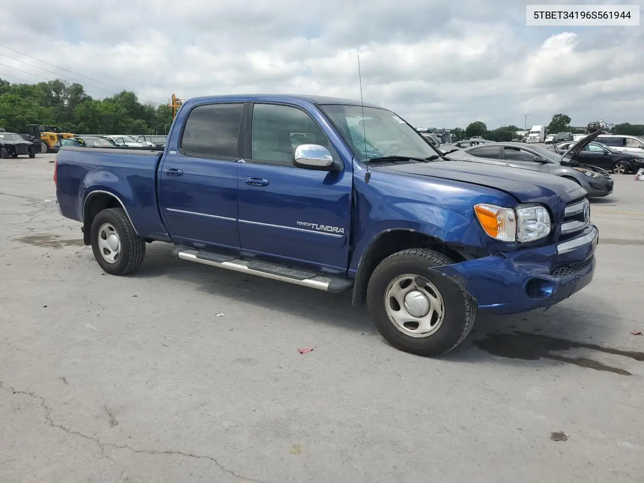 2006 Toyota Tundra Double Cab Sr5 VIN: 5TBET34196S561944 Lot: 57149825
