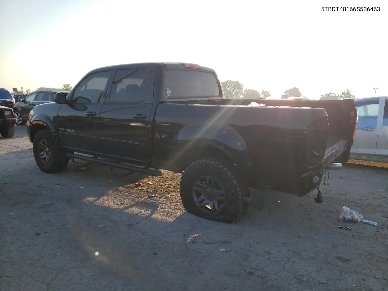 2006 Toyota Tundra Double Cab Limited VIN: 5TBDT48166S536463 Lot: 62345175