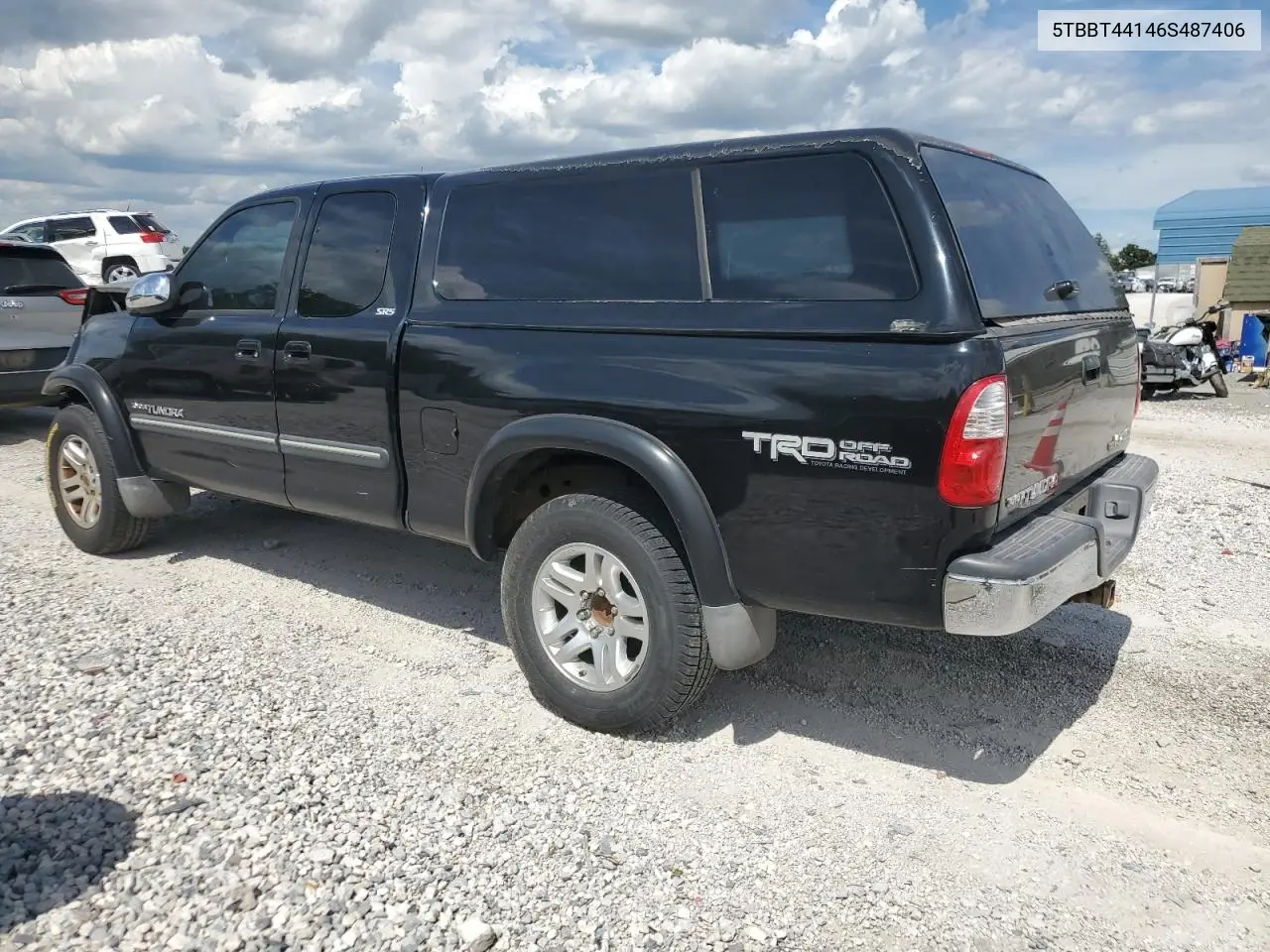 2006 Toyota Tundra Access Cab Sr5 VIN: 5TBBT44146S487406 Lot: 62549625