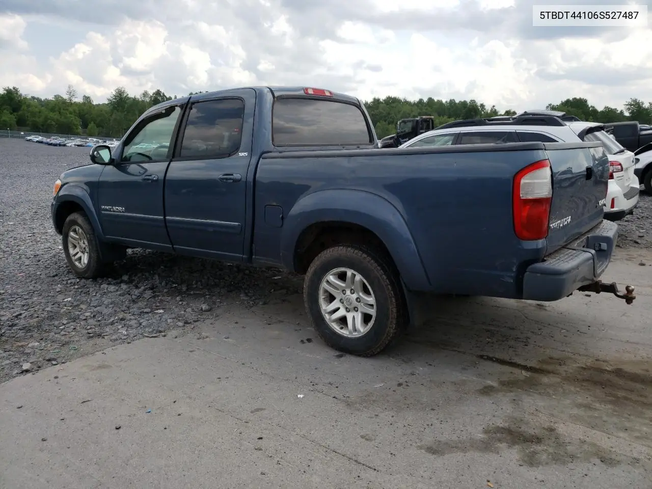 2006 Toyota Tundra Double Cab Sr5 VIN: 5TBDT44106S527487 Lot: 62678355