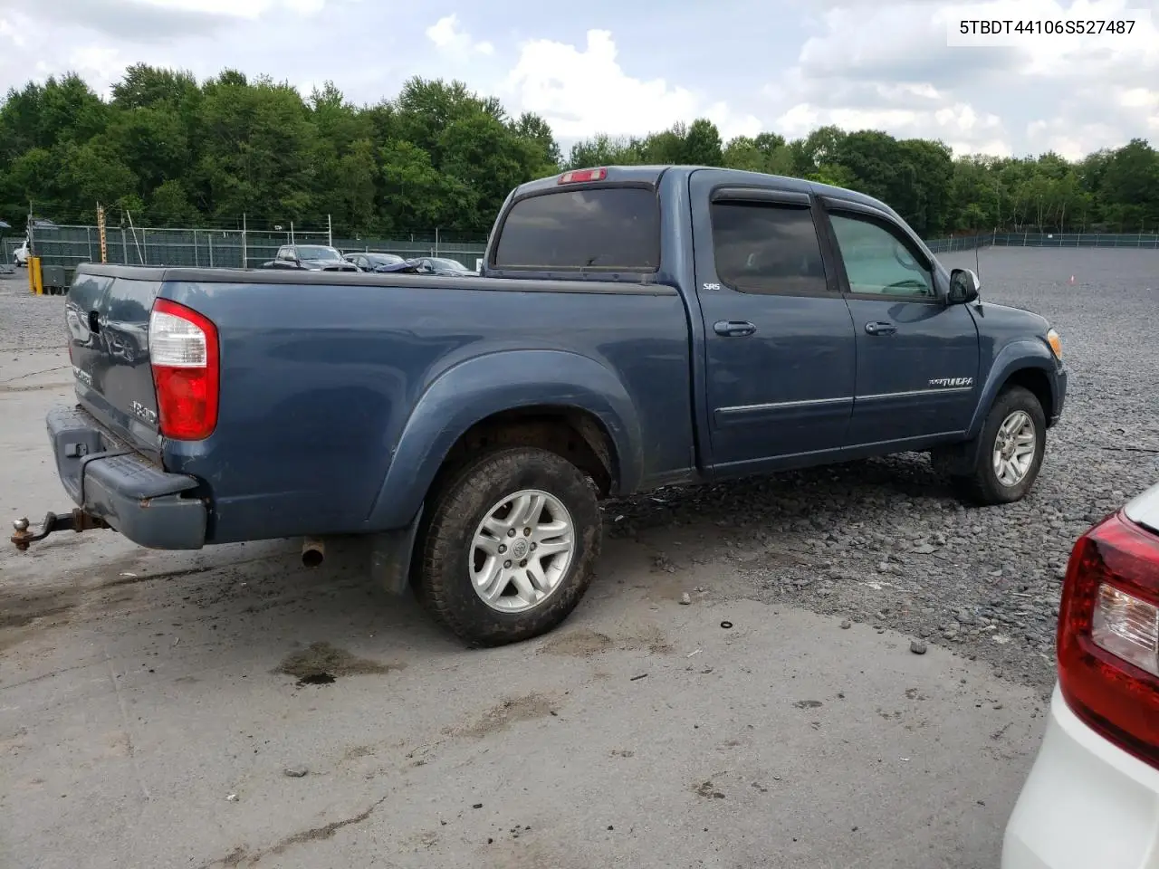 2006 Toyota Tundra Double Cab Sr5 VIN: 5TBDT44106S527487 Lot: 62678355
