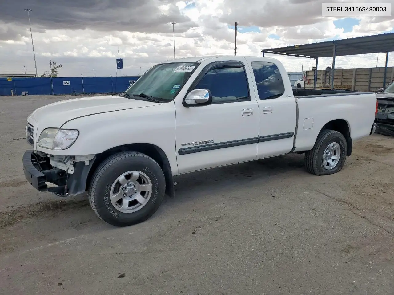 2006 Toyota Tundra Access Cab Sr5 VIN: 5TBRU34156S480003 Lot: 62925685