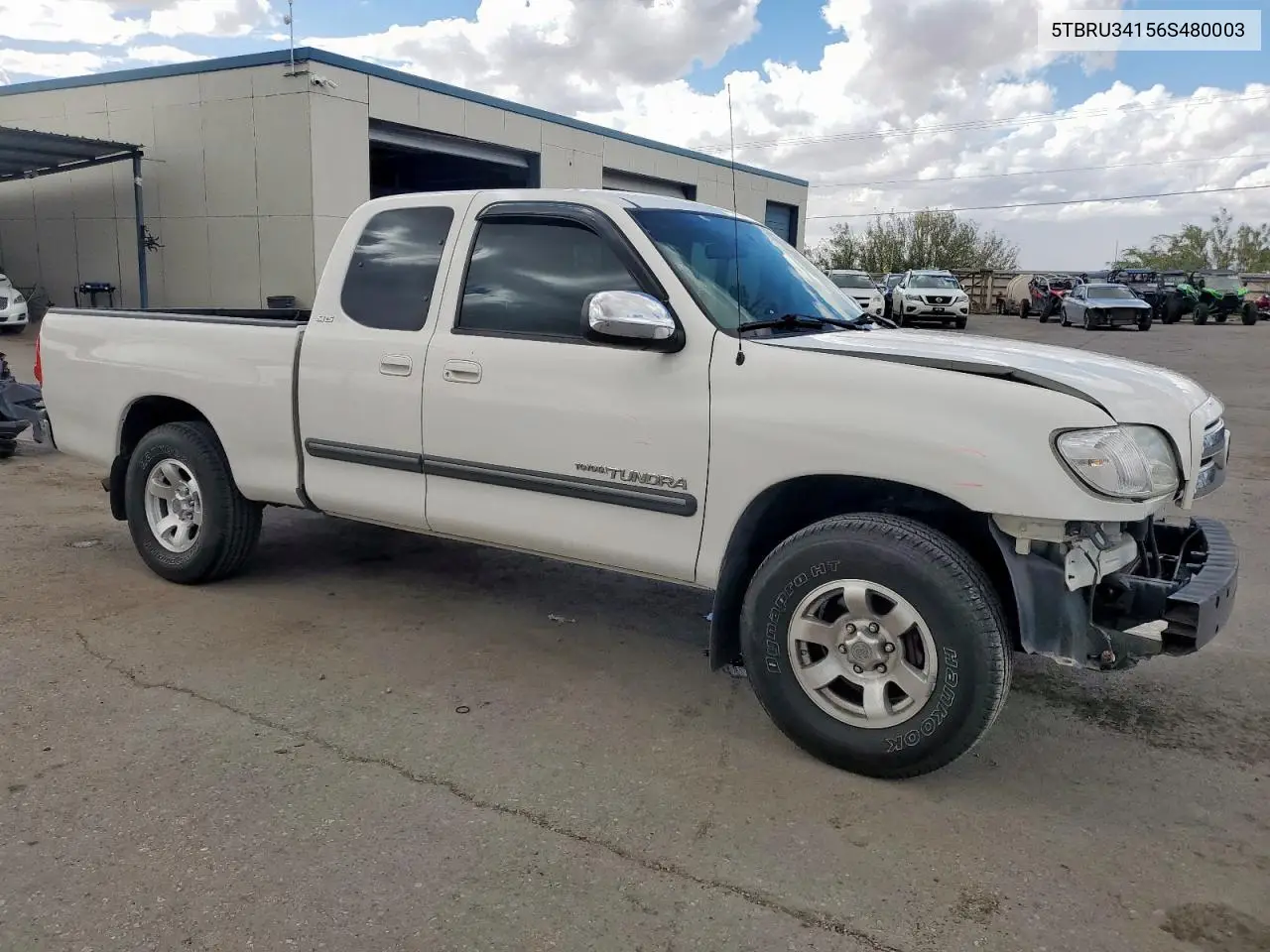 2006 Toyota Tundra Access Cab Sr5 VIN: 5TBRU34156S480003 Lot: 62925685