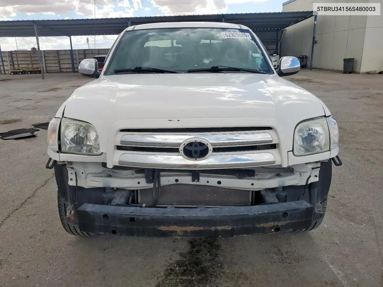 2006 Toyota Tundra Access Cab Sr5 VIN: 5TBRU34156S480003 Lot: 62925685