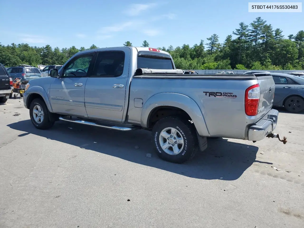 2006 Toyota Tundra Double Cab Sr5 VIN: 5TBDT44176S530483 Lot: 63004585