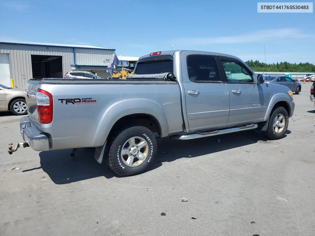 2006 Toyota Tundra Double Cab Sr5 VIN: 5TBDT44176S530483 Lot: 63004585