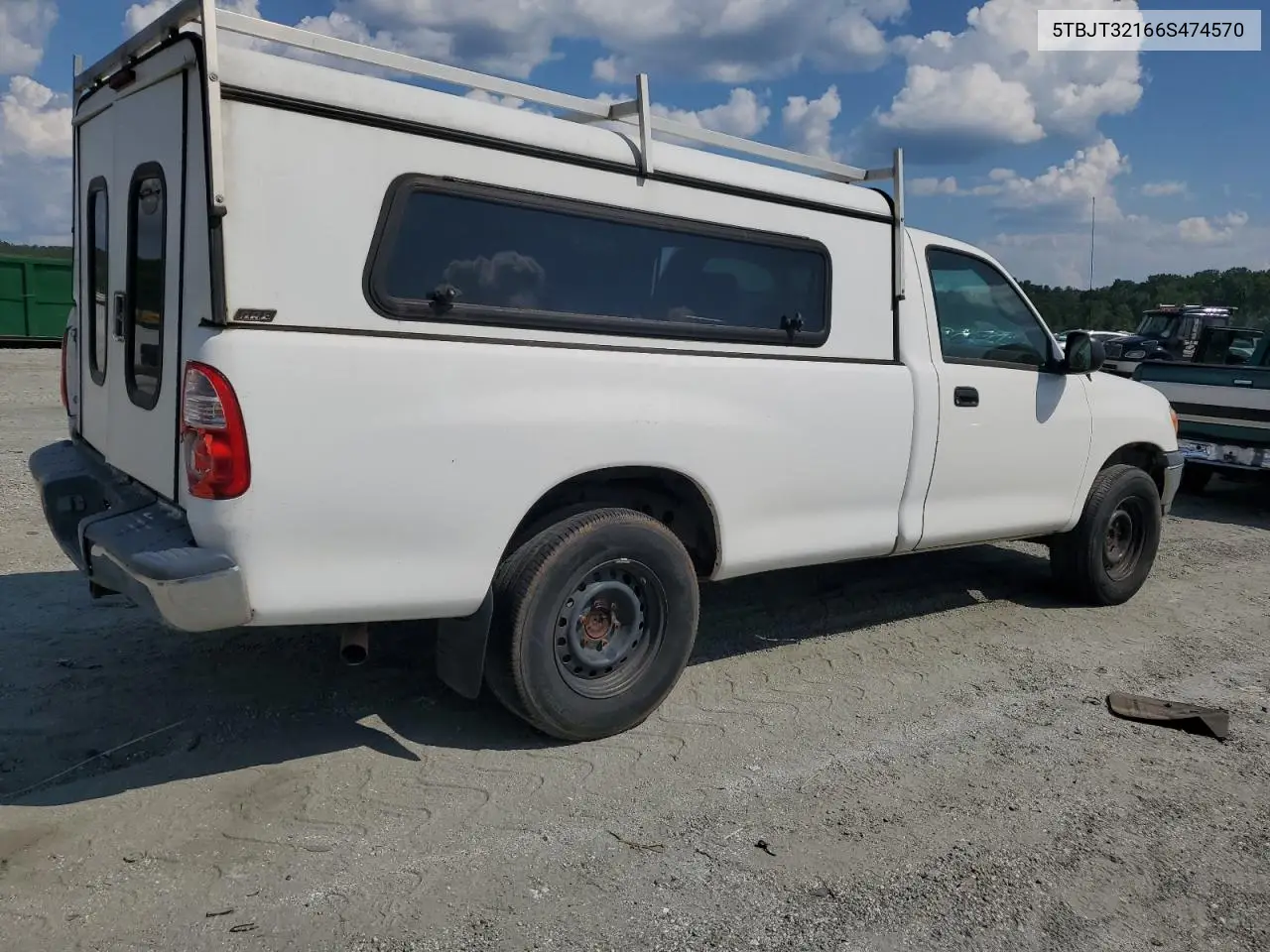 2006 Toyota Tundra VIN: 5TBJT32166S474570 Lot: 63031335