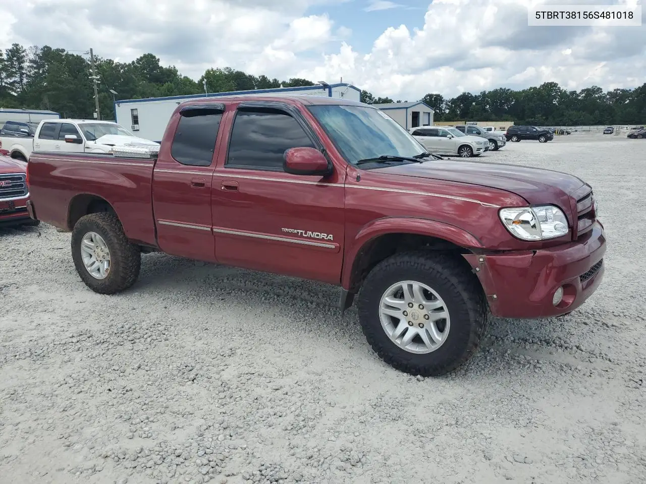 2006 Toyota Tundra Access Cab Limited VIN: 5TBRT38156S481018 Lot: 63303275