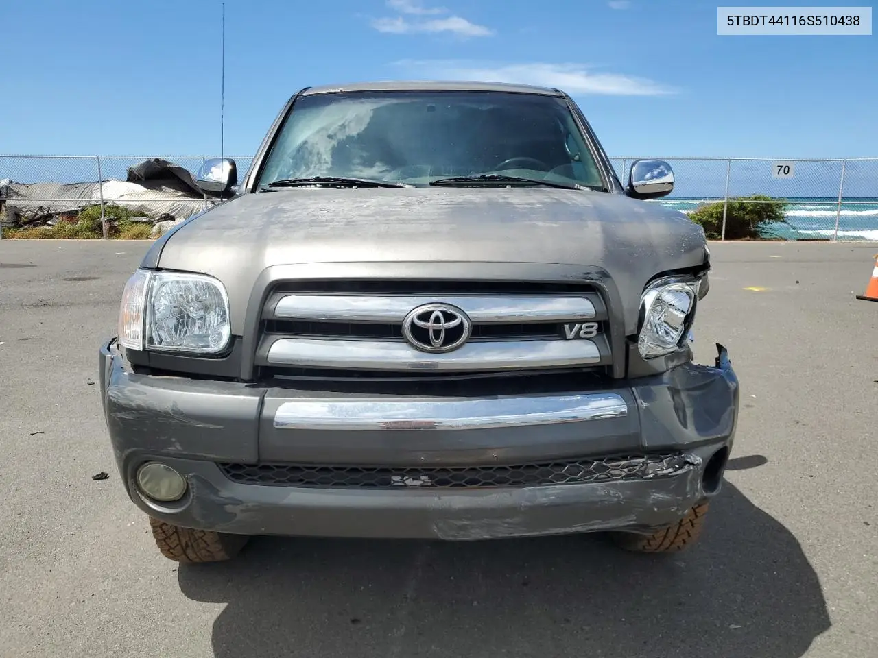 2006 Toyota Tundra Double Cab Sr5 VIN: 5TBDT44116S510438 Lot: 63349715