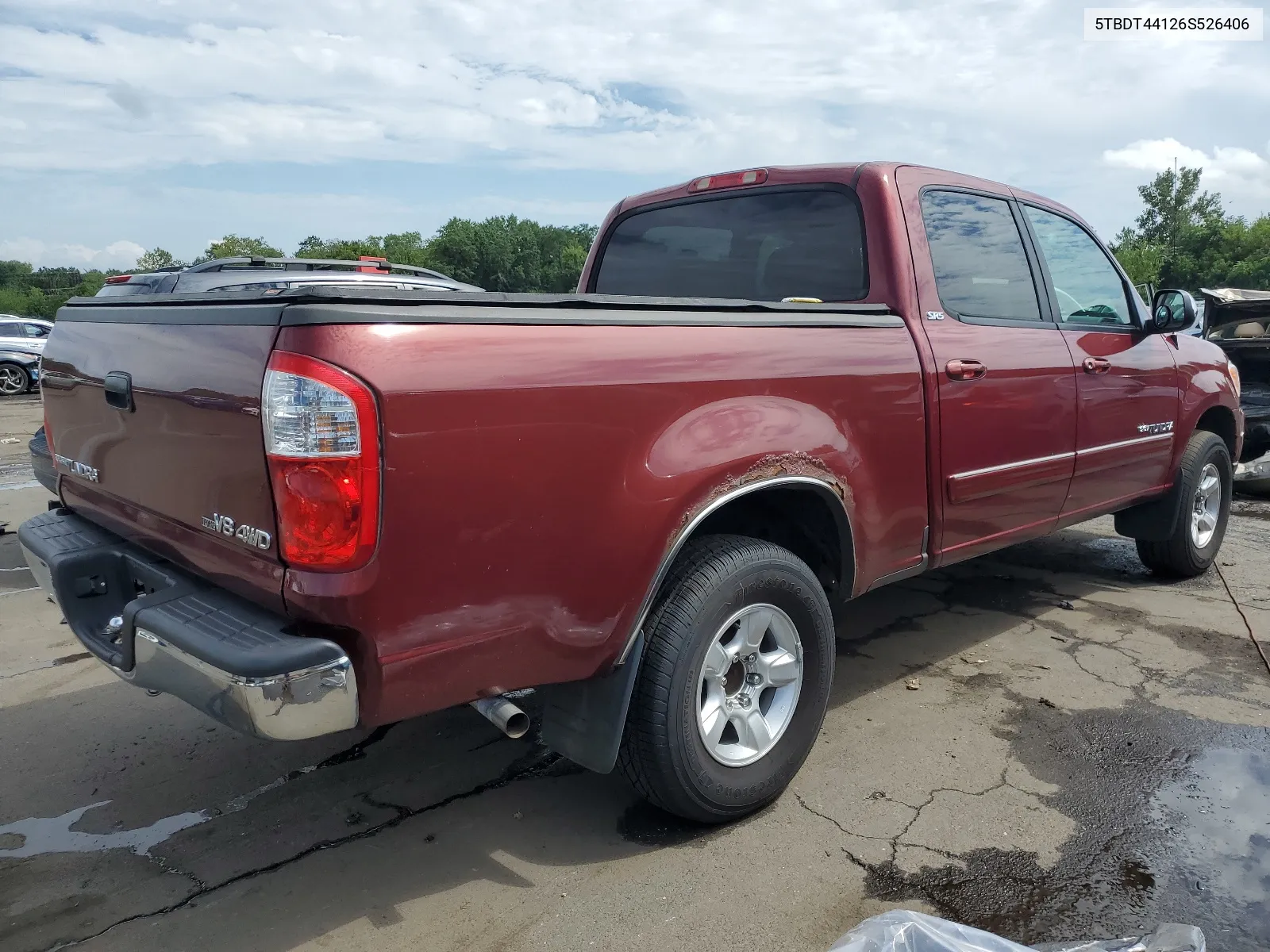 2006 Toyota Tundra Double Cab Sr5 VIN: 5TBDT44126S526406 Lot: 67459574