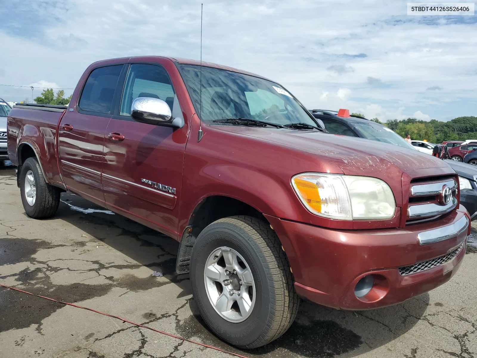 2006 Toyota Tundra Double Cab Sr5 VIN: 5TBDT44126S526406 Lot: 67459574