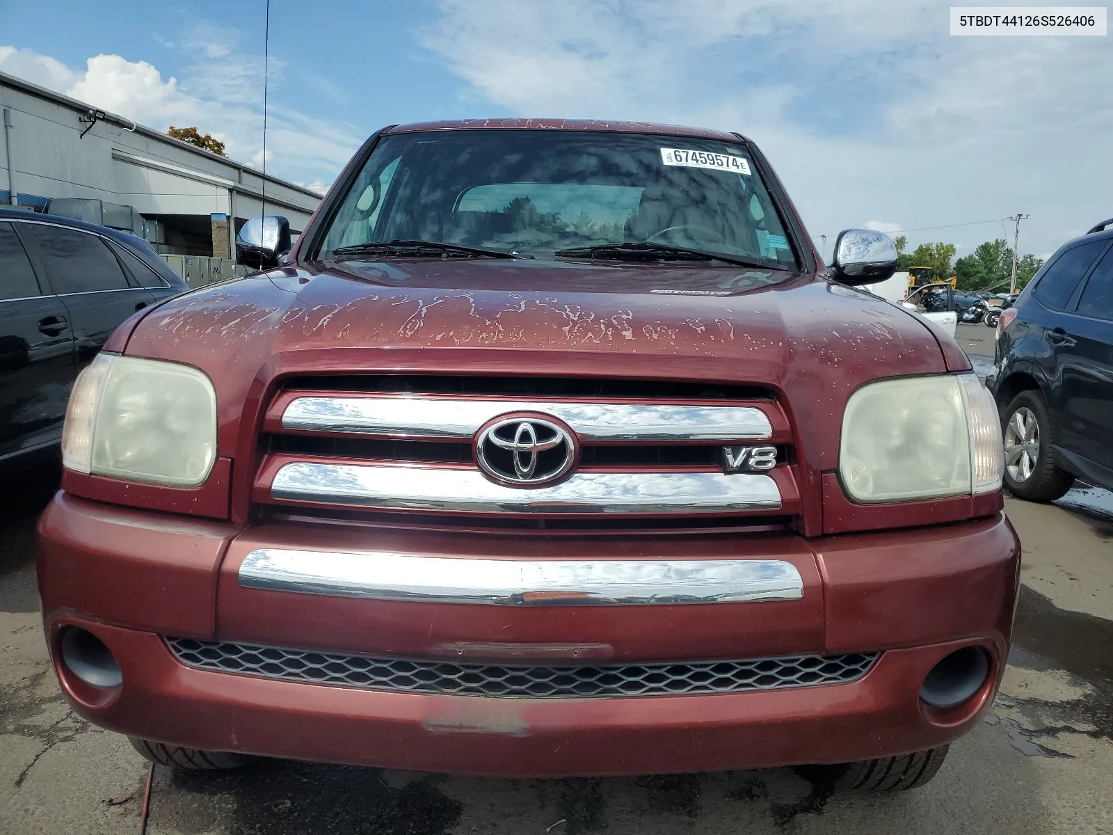 2006 Toyota Tundra Double Cab Sr5 VIN: 5TBDT44126S526406 Lot: 67459574
