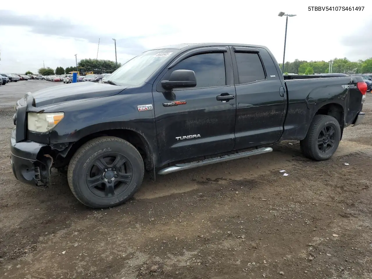 2007 Toyota Tundra Double Cab Sr5 VIN: 5TBBV54107S461497 Lot: 56838905