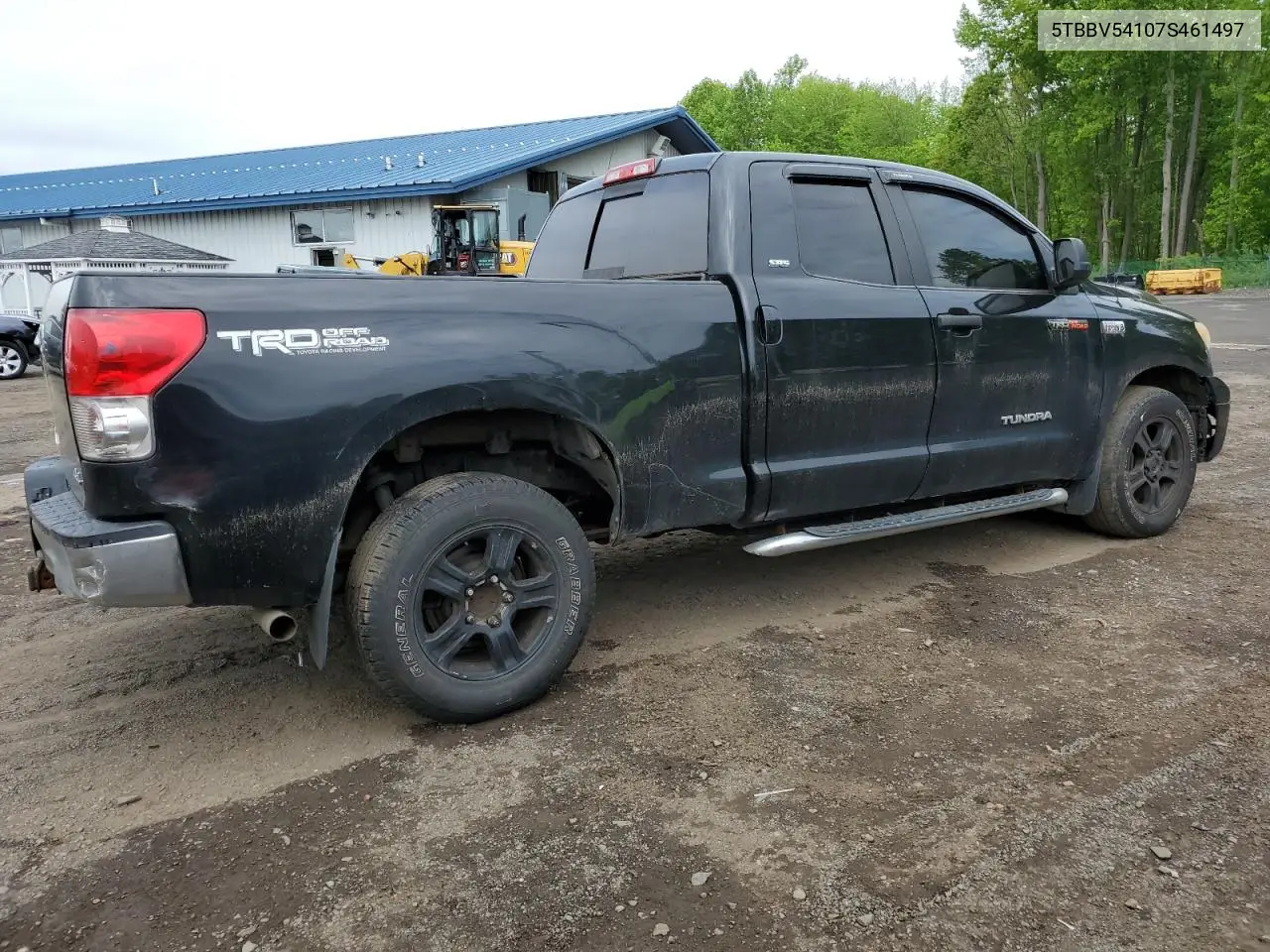 2007 Toyota Tundra Double Cab Sr5 VIN: 5TBBV54107S461497 Lot: 56838905