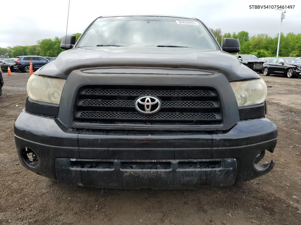 2007 Toyota Tundra Double Cab Sr5 VIN: 5TBBV54107S461497 Lot: 56838905