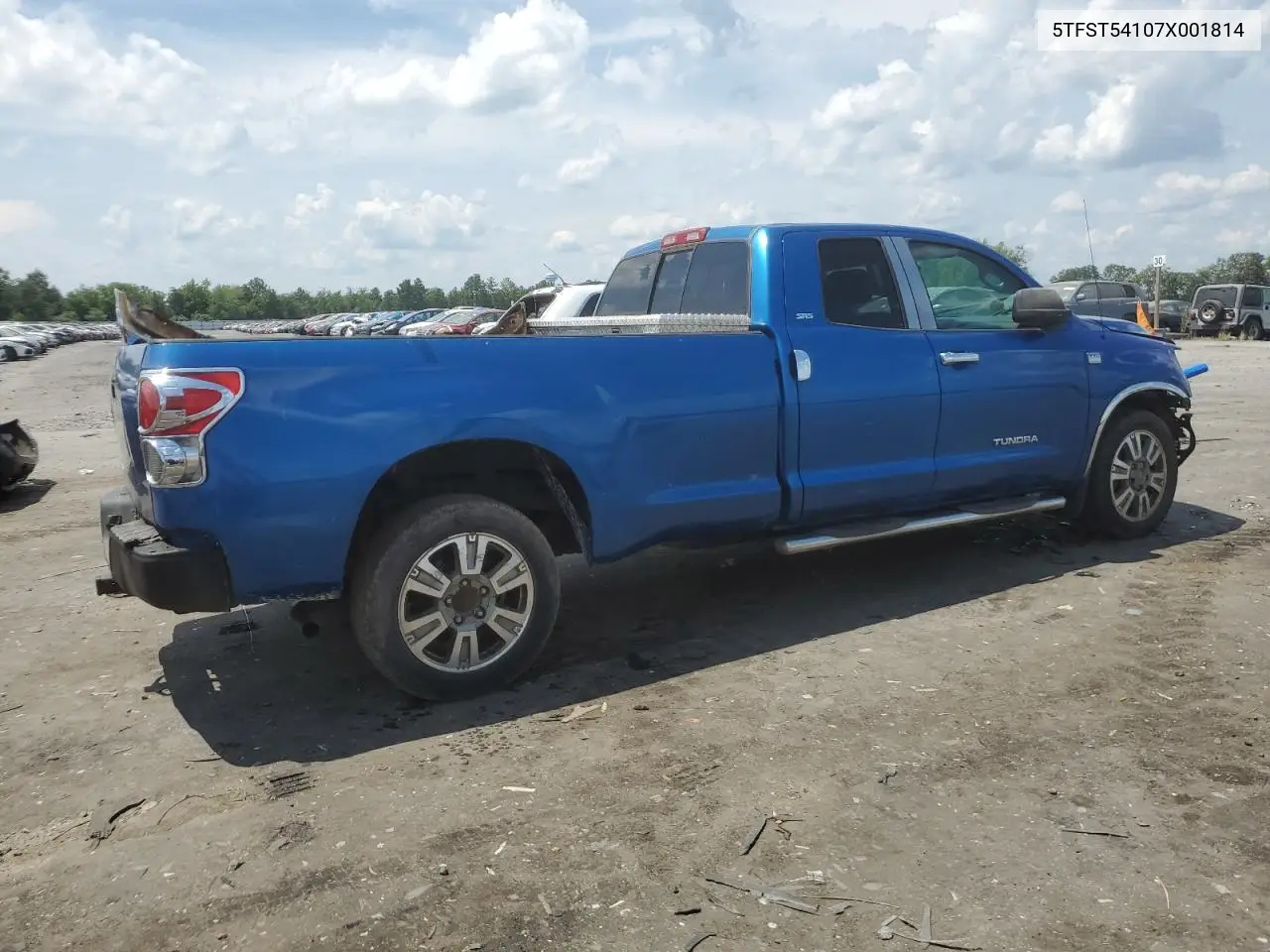 2007 Toyota Tundra Double Cab Sr5 VIN: 5TFST54107X001814 Lot: 62830525