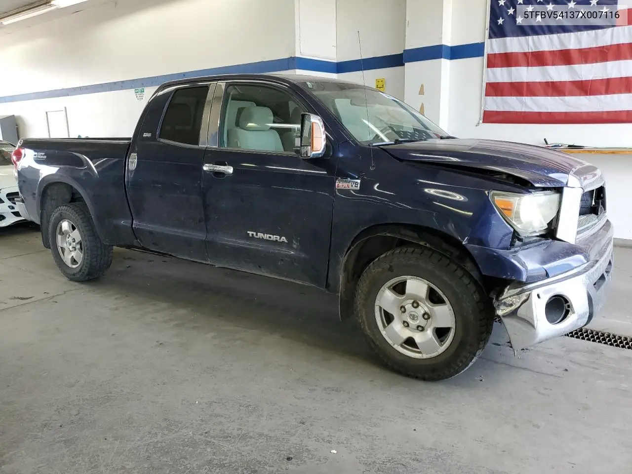2007 Toyota Tundra Double Cab Sr5 VIN: 5TFBV54137X007116 Lot: 63444395