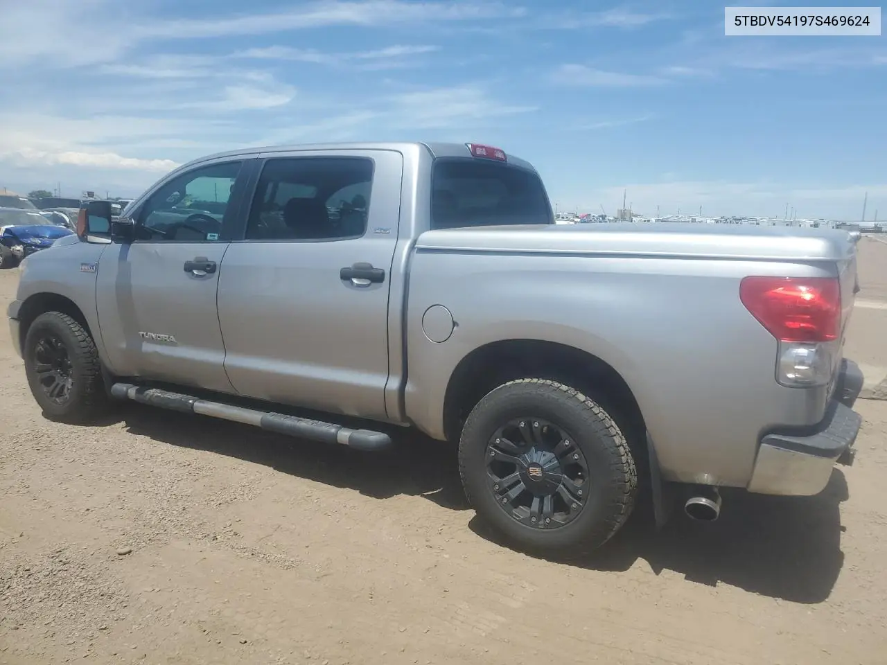2007 Toyota Tundra Crewmax Sr5 VIN: 5TBDV54197S469624 Lot: 63697965