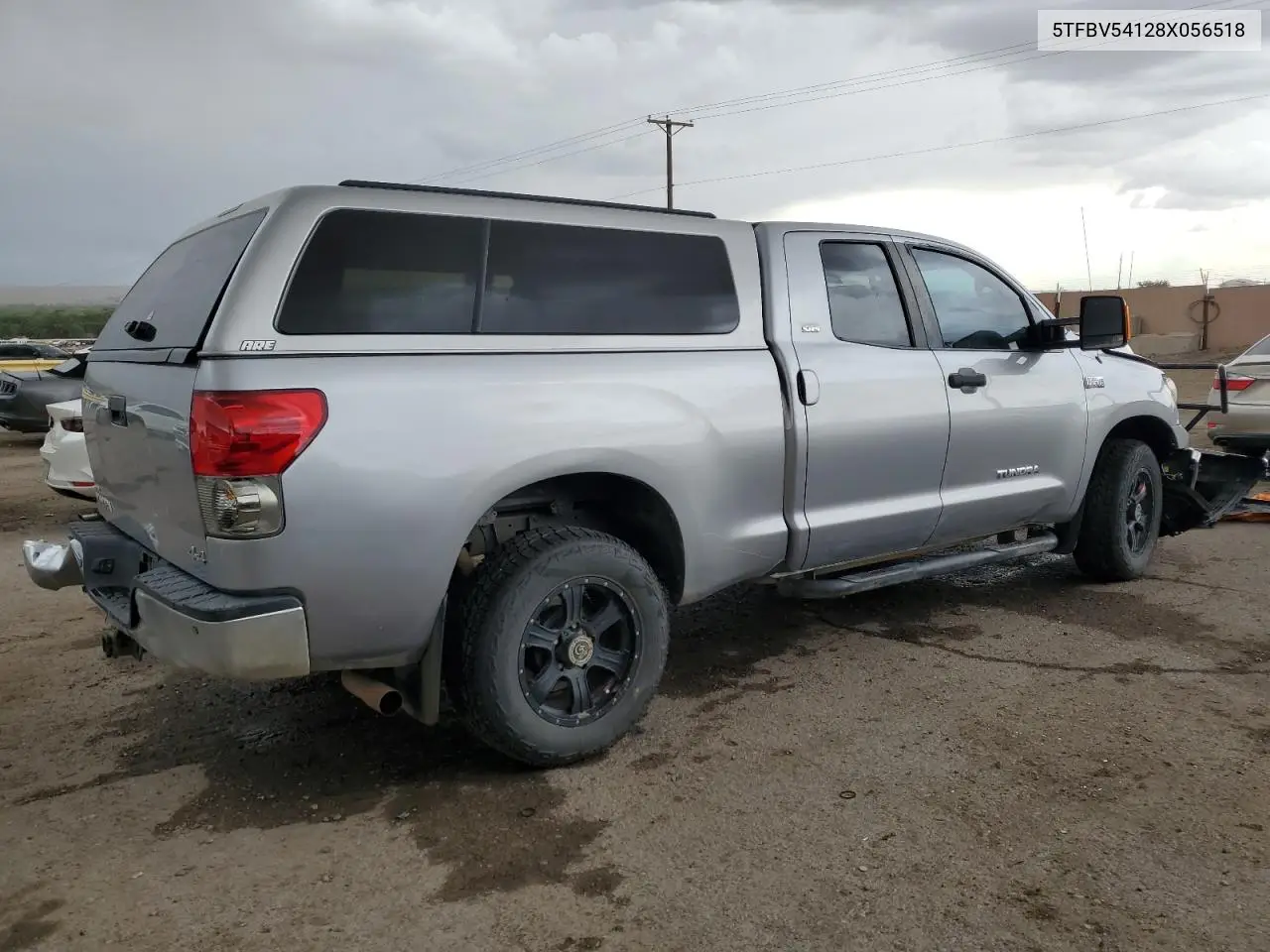 2008 Toyota Tundra Double Cab VIN: 5TFBV54128X056518 Lot: 55415185