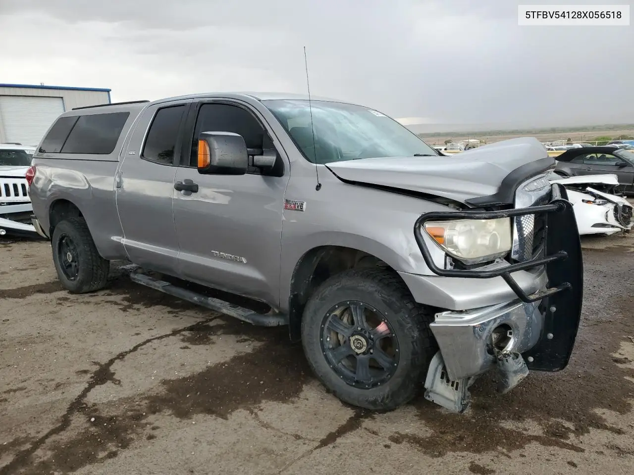 2008 Toyota Tundra Double Cab VIN: 5TFBV54128X056518 Lot: 55415185