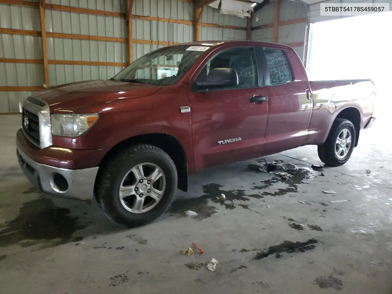 2008 Toyota Tundra Double Cab VIN: 5TBBT54178S459057 Lot: 56581125